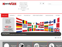 Tablet Screenshot of konya-vize.com